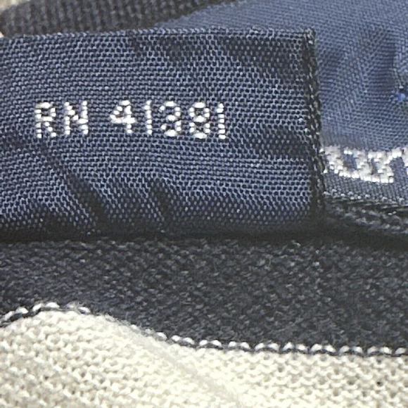 Ralph Lauren Polo Shirt Mens Large Navy Striped Shield Short Sleeve Fine Cotton - Picture 14 of 14